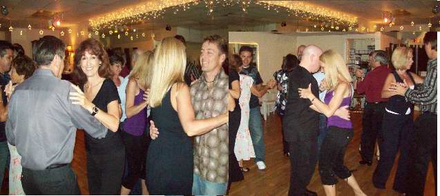 Dance Evening at the Boca Raton Ballroom - collage